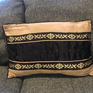 Waterford Linens  elegant toss pillow